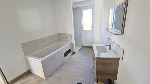 Création de salle de bain à Rainneville, C.F BTP